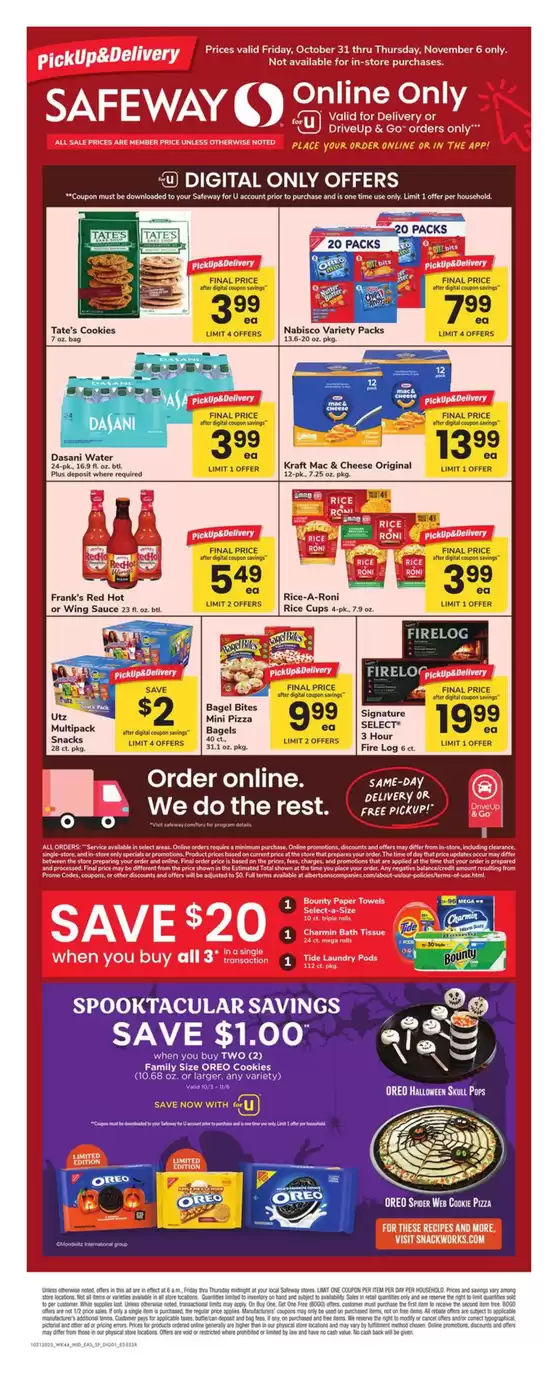 Safeway catalogue in San Diego CA | Safeway - Eastern - SP | 2025-10-31T00:00:00.000Z - 2025-11-06T00:00:00.000Z
