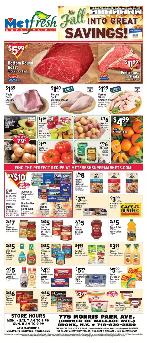 Met Foodmarkets catalogue in San Diego CA | Current deals and offers | 2025-10-31T00:00:00.000Z - 2025-11-06T00:00:00.000Z