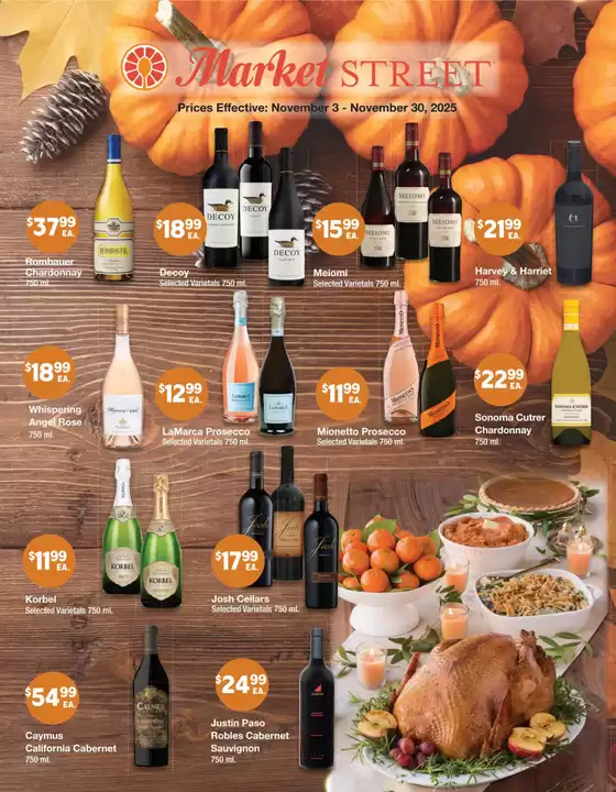 Market Street catalogue | November Alcohol Flyer | 2025-11-03T00:00:00.000Z - 2025-11-30T00:00:00.000Z