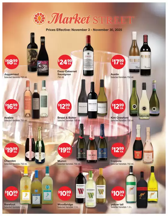 November Alcohol Flyer