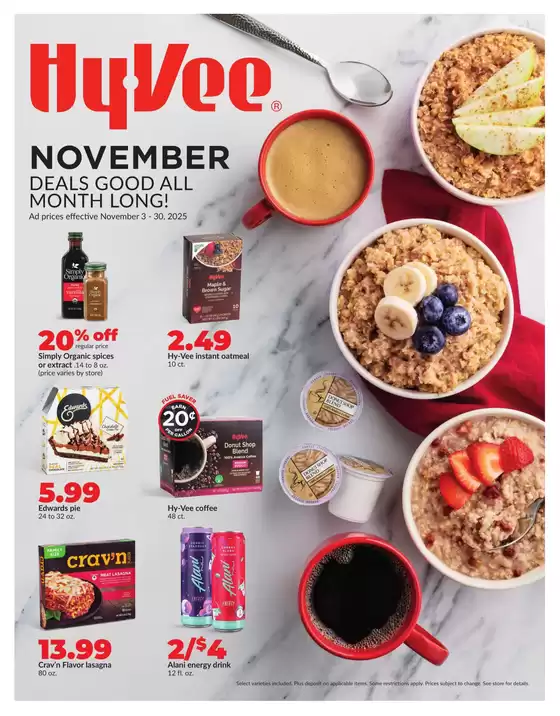 Hy-Vee catalogue in Maineville OH | Monthly | 2025-11-03T00:00:00.000Z - 2025-11-30T00:00:00.000Z