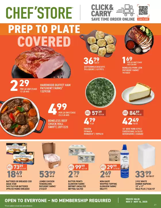 Chef'Store catalogue in Fairfax VA | Our best bargains | 2025-11-03T00:00:00.000Z - 2025-11-16T00:00:00.000Z