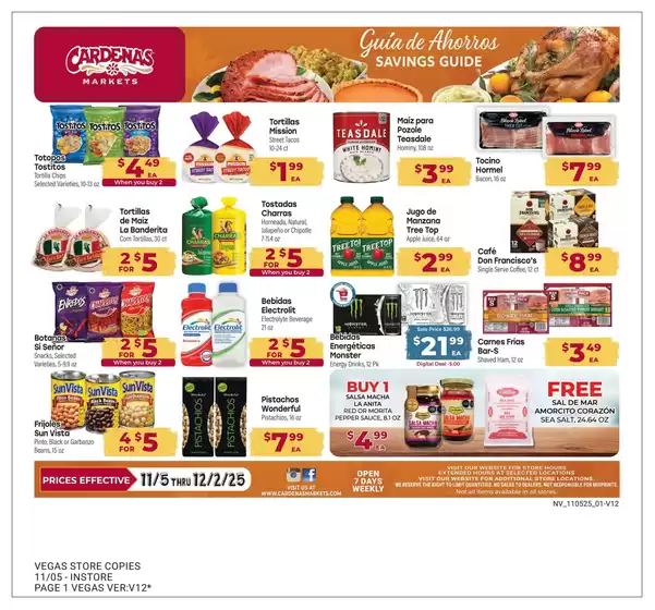 Cardenas catalogue in Vidor TX | Save now with our deals | 2025-11-05T00:00:00.000Z - 2025-12-02T00:00:00.000Z