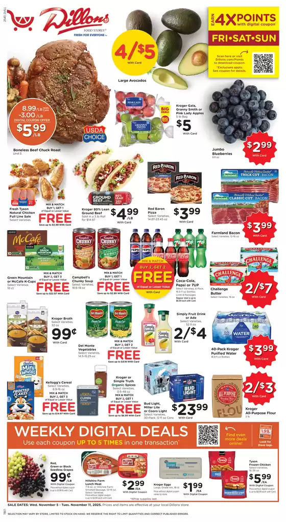 Dillons catalogue in Forest City NC | Weekly Ad | 2025-11-05T00:00:00.000Z - 2025-11-11T00:00:00.000Z