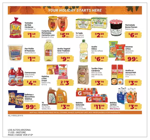 Wide range of offers