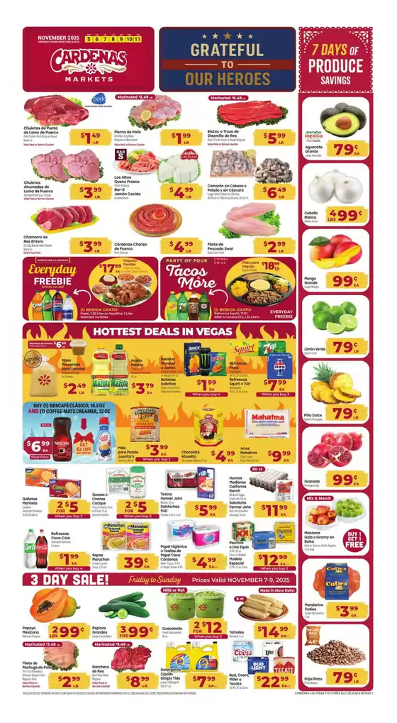 Cardenas catalogue in Vidor TX | Current deals and offers | 2025-11-05T00:00:00.000Z - 2025-11-11T00:00:00.000Z