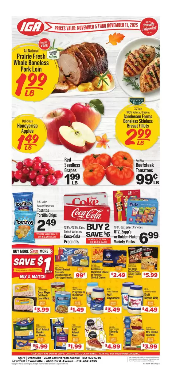 IGA catalogue in Orange Park FL | Discover attractive offers | 2025-11-05T00:00:00.000Z - 2025-11-11T00:00:00.000Z