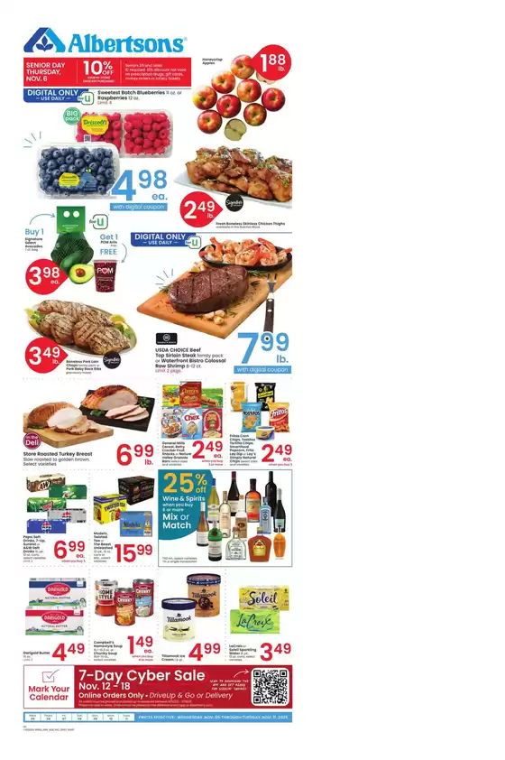Albertsons catalogue in Sussex WI | Special offers for you | 2025-11-05T00:00:00.000Z - 2025-11-11T00:00:00.000Z