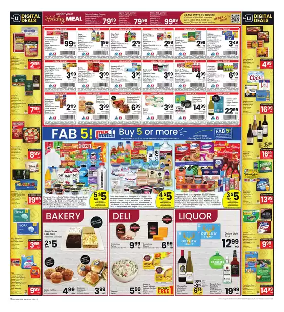 Current special promotions