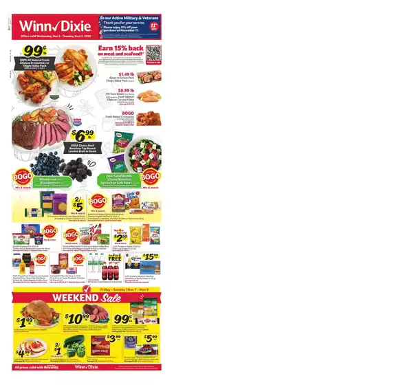 Winn Dixie catalogue in Gilbert AZ | Weekly Circular | 2025-11-05T00:00:00.000Z - 2025-11-11T00:00:00.000Z