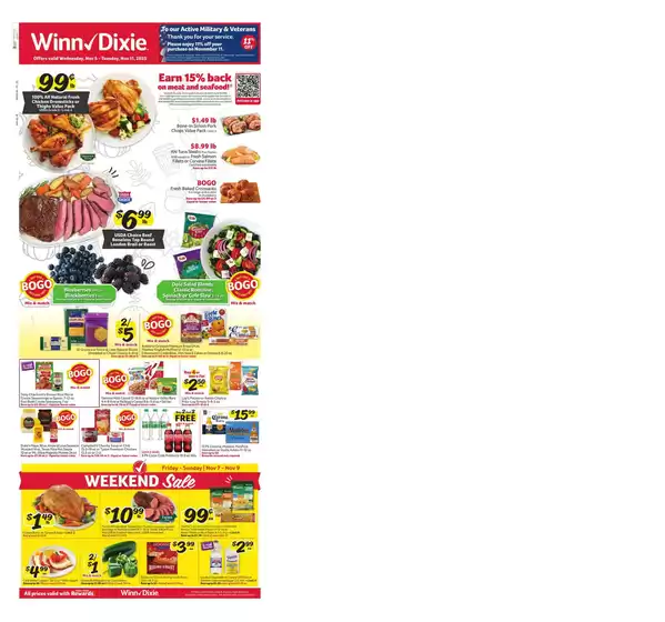 Winn Dixie catalogue in Gilbert AZ | Great offer for all customers | 2025-11-05T00:00:00.000Z - 2025-11-11T00:00:00.000Z