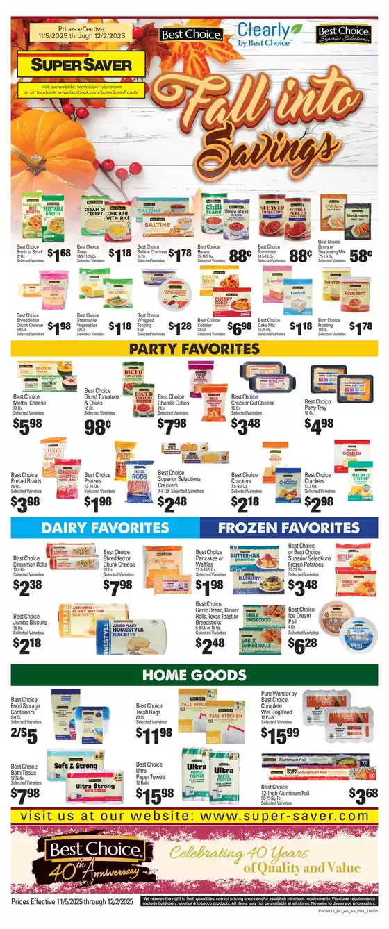 New offers to discover