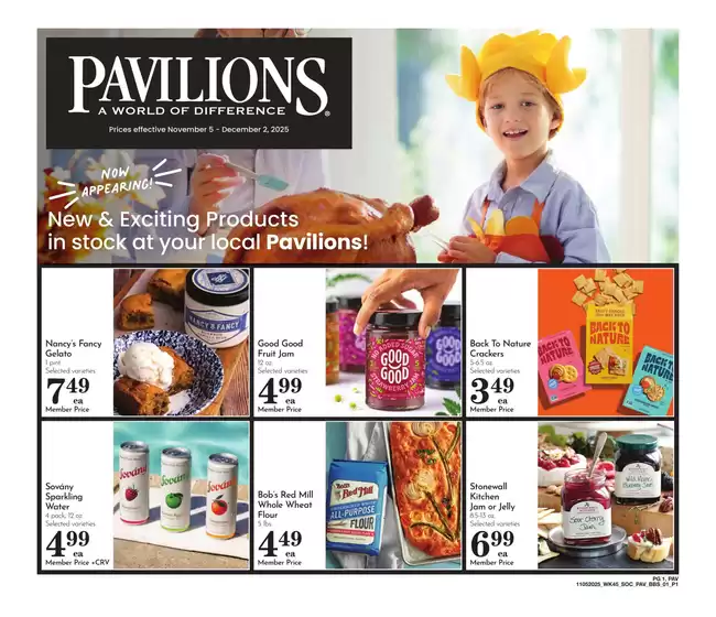 Pavilions catalogue in Bellevue PA | Pavilions - BBS | 2025-11-05T00:00:00.000Z - 2025-12-02T00:00:00.000Z