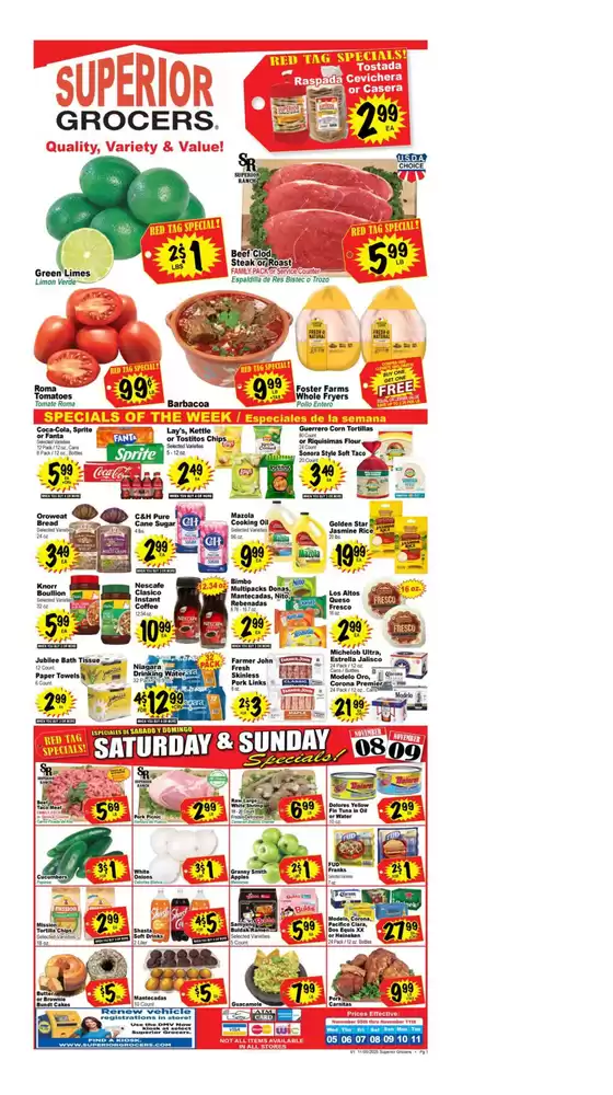 Superior Grocers catalogue in Gilbert AZ | Weekly Specials | 2025-11-05T00:00:00.000Z - 2025-11-11T00:00:00.000Z