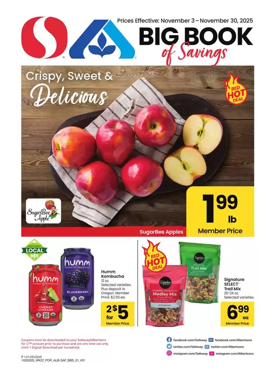 Safeway catalogue in Ellenton FL | Safeway - Portland - BBS | 2025-11-03T00:00:00.000Z - 2025-11-30T00:00:00.000Z