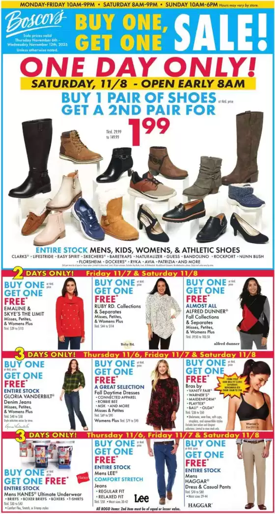 Boscov's catalogue | Weekly Ads Boscov's | 2025-11-06T00:00:00.000Z - 2025-11-12T00:00:00.000Z