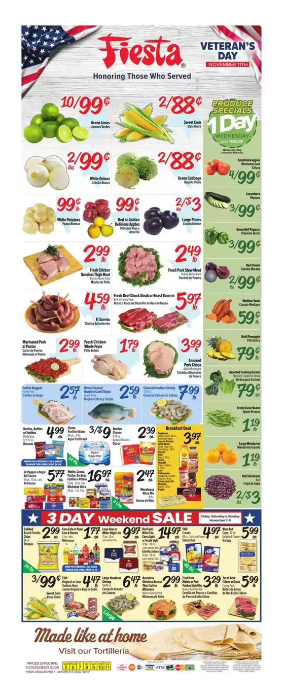 Fiesta Mart catalogue in Jonesboro AR | Top deals and discounts | 2025-11-05T00:00:00.000Z - 2025-11-11T00:00:00.000Z