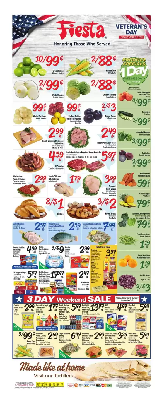 Fiesta Mart catalogue in Jonesboro AR | Our best bargains | 2025-11-05T00:00:00.000Z - 2025-11-11T00:00:00.000Z