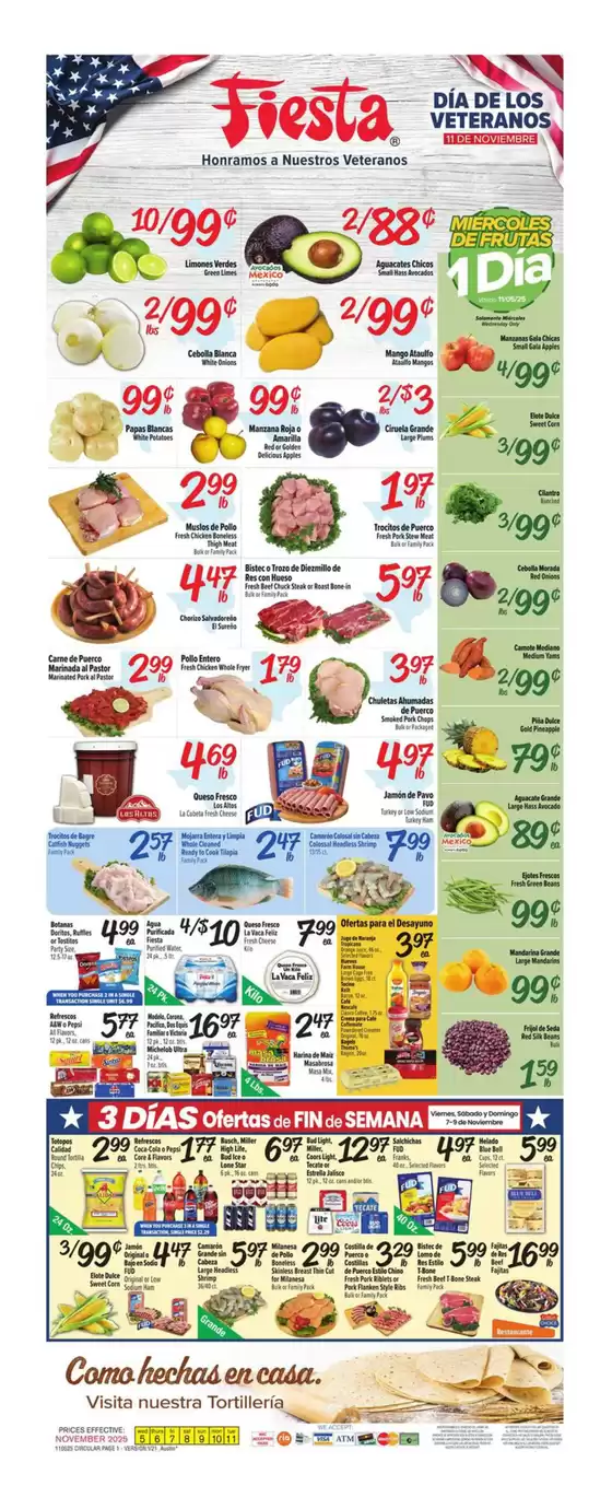 Fiesta Mart catalogue in Jonesboro AR | Exclusive deals for our customers | 2025-11-05T00:00:00.000Z - 2025-11-11T00:00:00.000Z