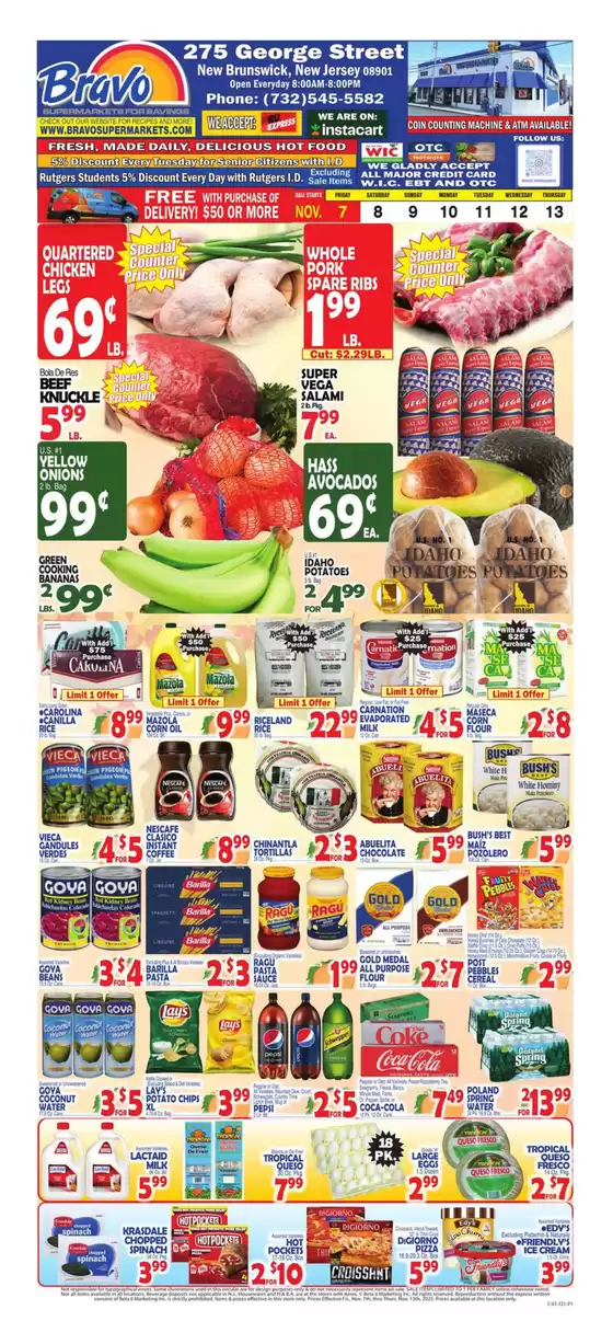 Bravo Supermarkets catalogue in Hazleton PA | Save now with our deals | 2025-11-07T00:00:00.000Z - 2025-11-13T00:00:00.000Z