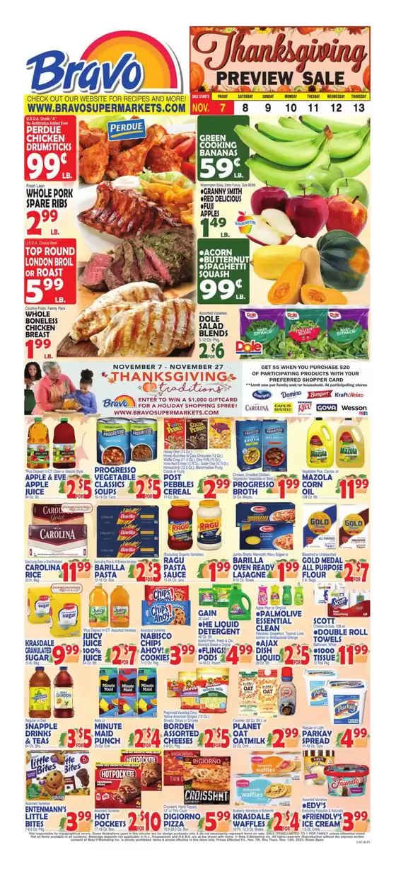 Bravo Supermarkets catalogue in Hazleton PA | Attractive special offers for everyone | 2025-11-07T00:00:00.000Z - 2025-11-13T00:00:00.000Z