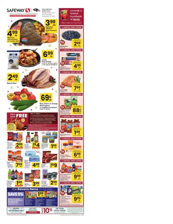 Safeway catalogue in Leesburg VA | Our best offers for you | 2025-11-07T00:00:00.000Z - 2025-11-13T00:00:00.000Z