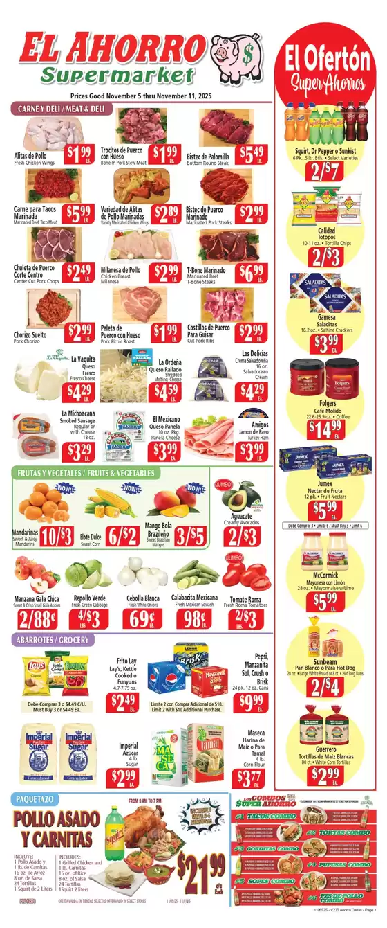 El Ahorro catalogue in Bogart GA | Top offers for smart savers | 2025-11-05T00:00:00.000Z - 2025-11-11T00:00:00.000Z