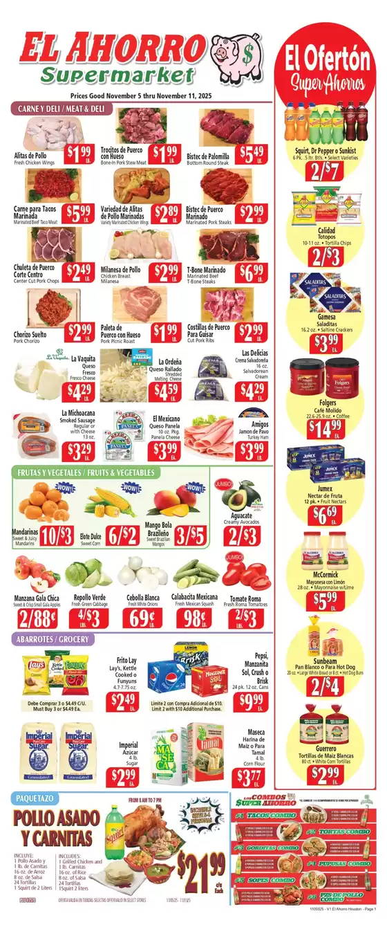 El Ahorro catalogue in Bogart GA | Great offer for all customers | 2025-11-05T00:00:00.000Z - 2025-11-11T00:00:00.000Z