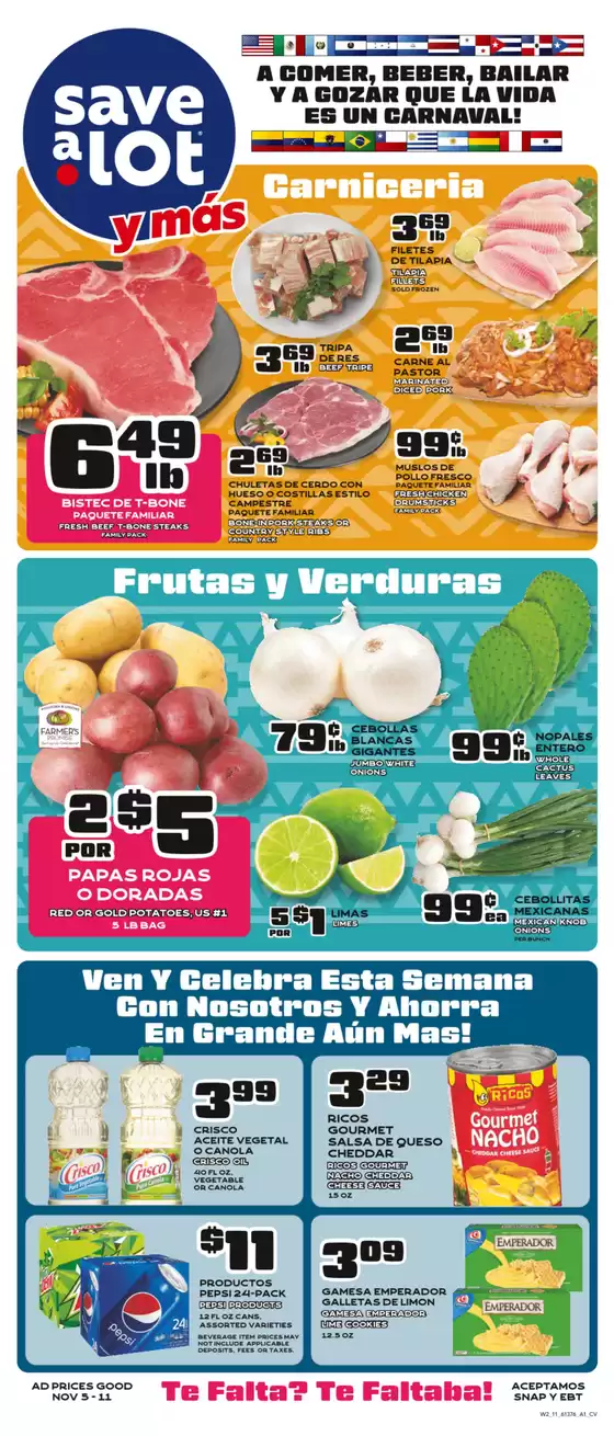 Save a Lot catalogue in Brighton MI | Attractive special offers for everyone | 2025-11-05T00:00:00.000Z - 2025-11-11T00:00:00.000Z