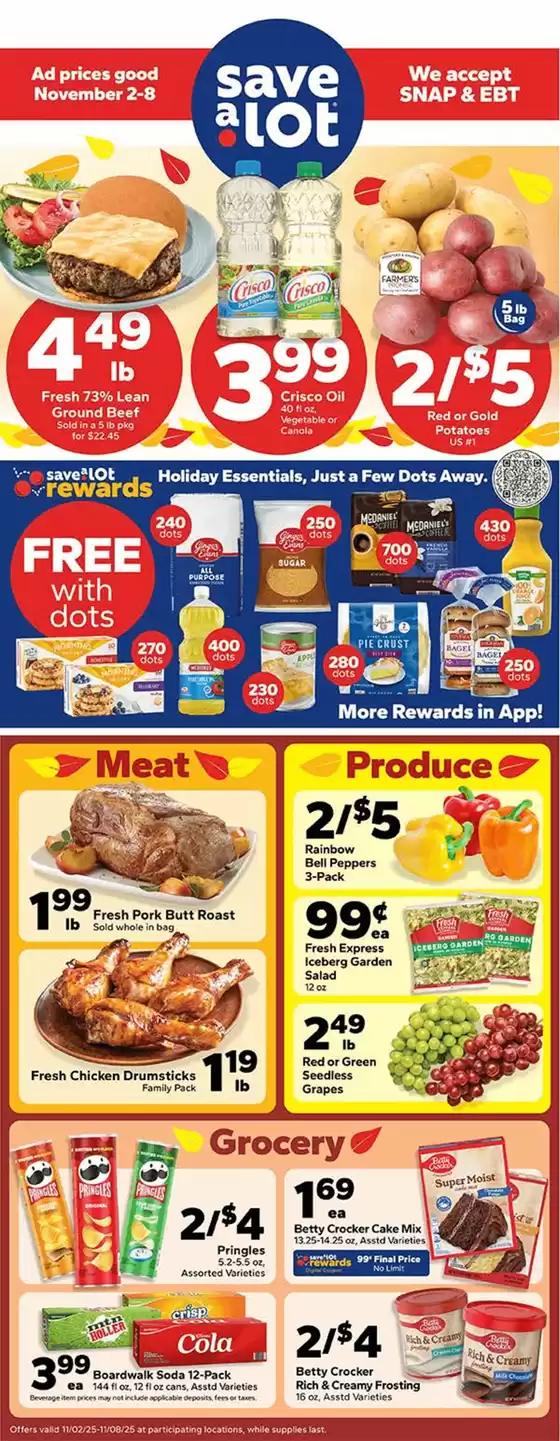 Save a Lot catalogue in Burt MI | Wide range of offers | 2025-11-05T00:00:00.000Z - 2025-11-08T00:00:00.000Z