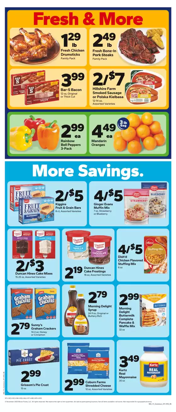 Discounts and promotions