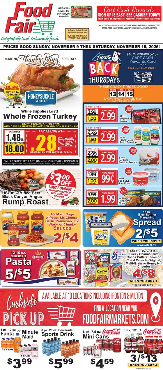 FoodFair catalogue in Laveen AZ | Food Fair Weekly Circular 11/09-11/15 | 2025-11-07T00:00:00.000Z - 2025-11-15T00:00:00.000Z