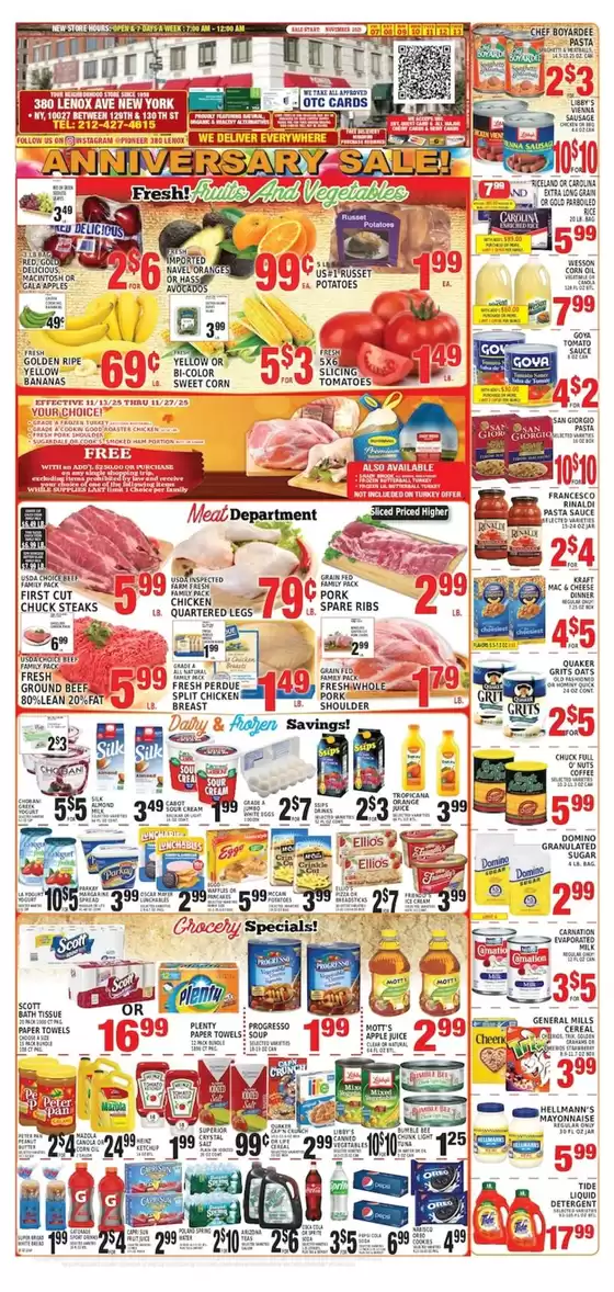 Pioneer Supermarkets catalogue in Laveen AZ | Great offer for bargain hunters | 2025-11-07T00:00:00.000Z - 2025-11-13T00:00:00.000Z