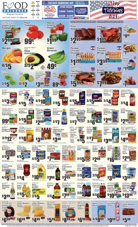 Food Universe catalogue in Clifton NJ | Discover attractive offers | 2025-11-07T00:00:00.000Z - 2025-11-13T00:00:00.000Z