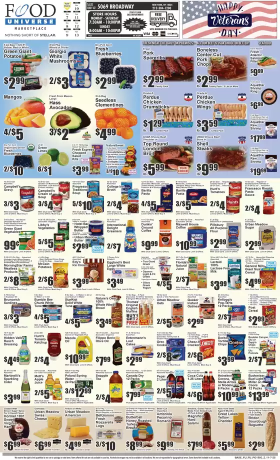 Food Universe catalogue in Clifton NJ | Great offer for all customers | 2025-11-07T00:00:00.000Z - 2025-11-13T00:00:00.000Z