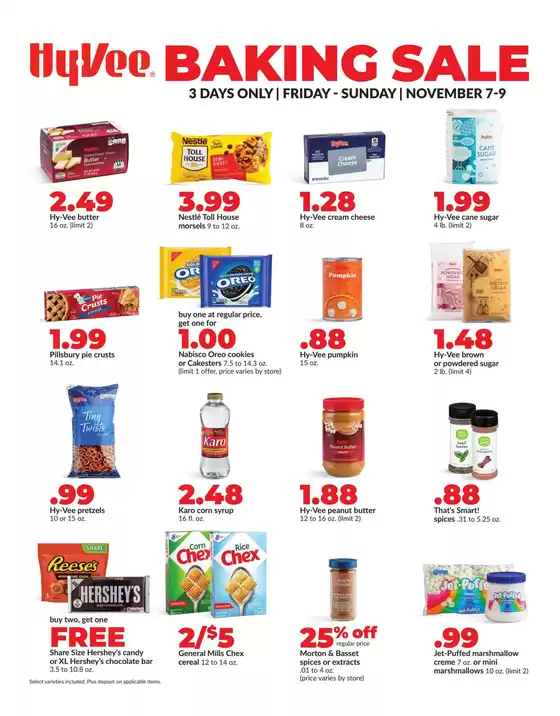 Hy-Vee catalogue in Maple Grove MN | Current deals and offers | 2025-11-07T00:00:00.000Z - 2025-11-09T00:00:00.000Z