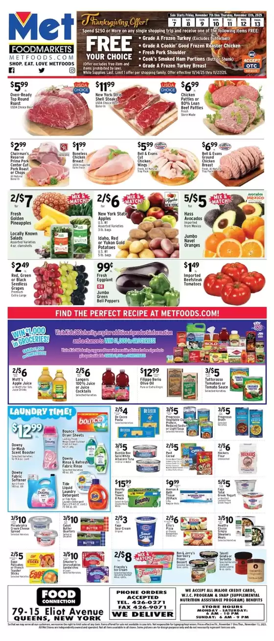 Met Foodmarkets catalogue in Cleveland OH | Offers for bargain hunters | 2025-11-07T00:00:00.000Z - 2025-11-13T00:00:00.000Z