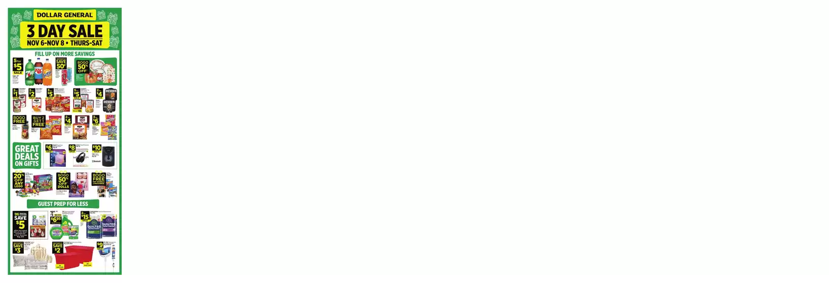 Wide range of offers