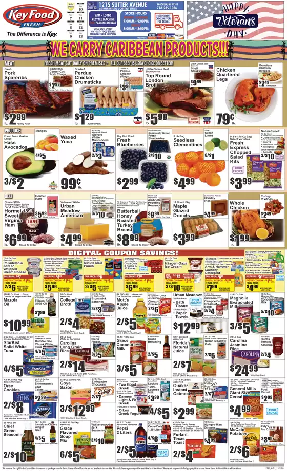 Key Food catalogue in Northampton MA | Our best offers for you | 2025-11-07T00:00:00.000Z - 2025-11-13T00:00:00.000Z