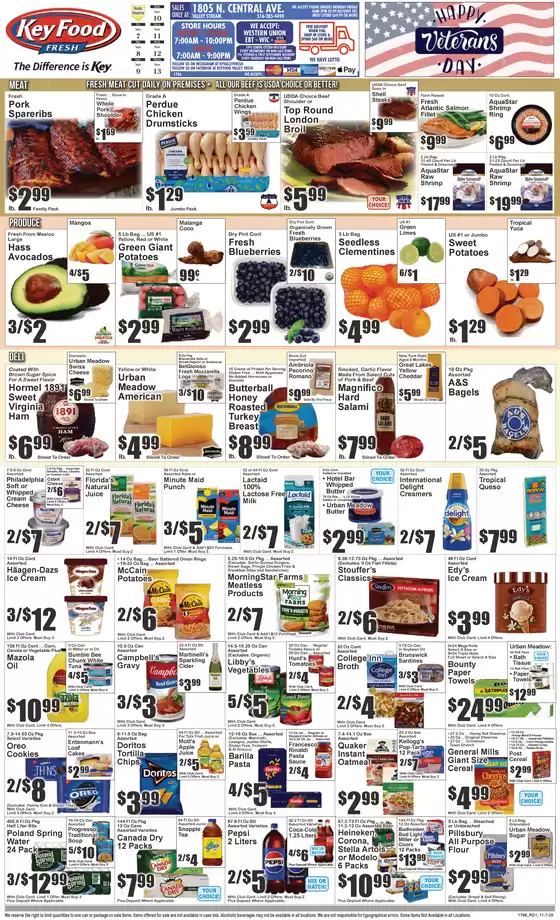 Key Food catalogue in Northampton MA | Exclusive deals and bargains | 2025-11-07T00:00:00.000Z - 2025-11-13T00:00:00.000Z