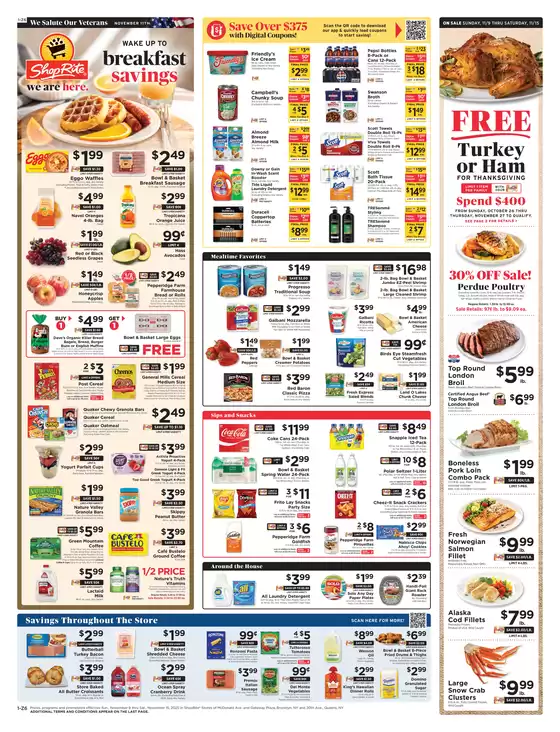 ShopRite catalogue in Park Ridge IL | Current bargains and offers | 2025-11-06T00:00:00.000Z - 2025-11-15T00:00:00.000Z
