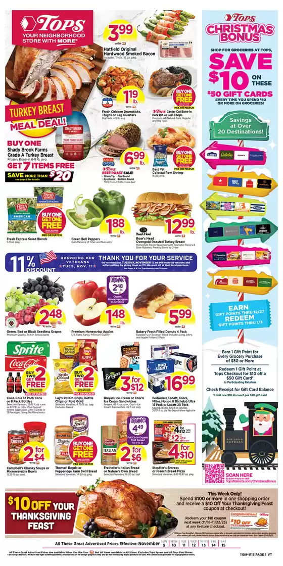 Tops catalogue | Discover attractive offers | 2025-11-09T00:00:00.000Z - 2025-11-15T00:00:00.000Z