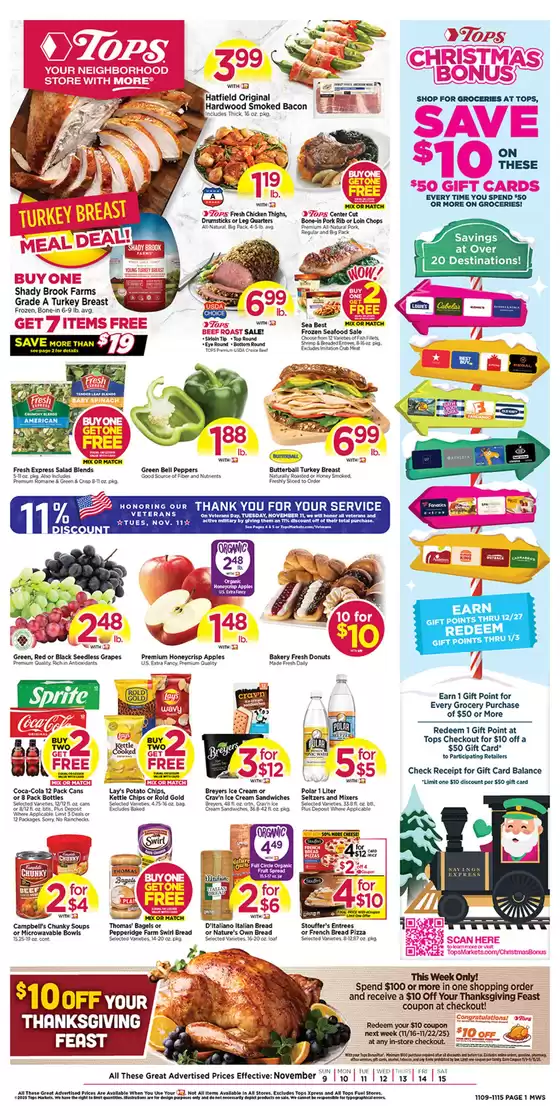 Tops catalogue | Exclusive bargains | 2025-11-09T00:00:00.000Z - 2025-11-15T00:00:00.000Z