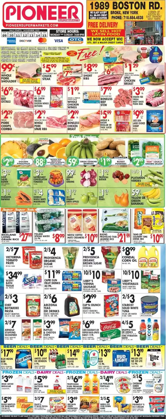 Pioneer Supermarkets catalogue in Kilgore TX | Our best deals for you | 2025-11-09T00:00:00.000Z - 2025-11-15T00:00:00.000Z