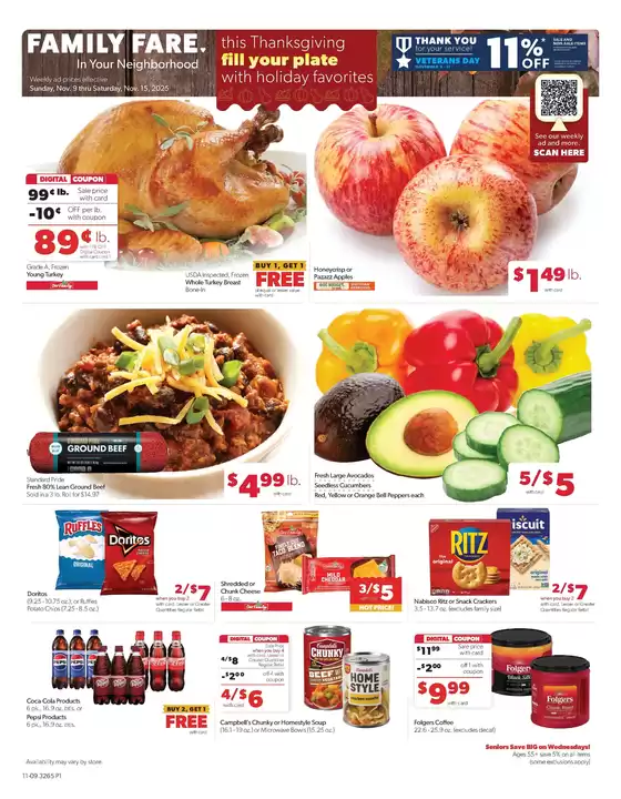 Family Fare catalogue in Kilgore TX | Exclusive bargains | 2025-11-09T00:00:00.000Z - 2025-11-15T00:00:00.000Z