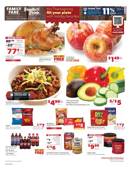 Family Fare catalogue in Kilgore TX | New offers to discover | 2025-11-09T00:00:00.000Z - 2025-11-15T00:00:00.000Z