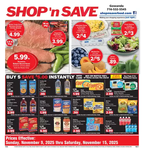 Shop 'n Save catalogue in Reseda CA | Top deals and discounts | 2025-11-09T00:00:00.000Z - 2025-11-15T00:00:00.000Z