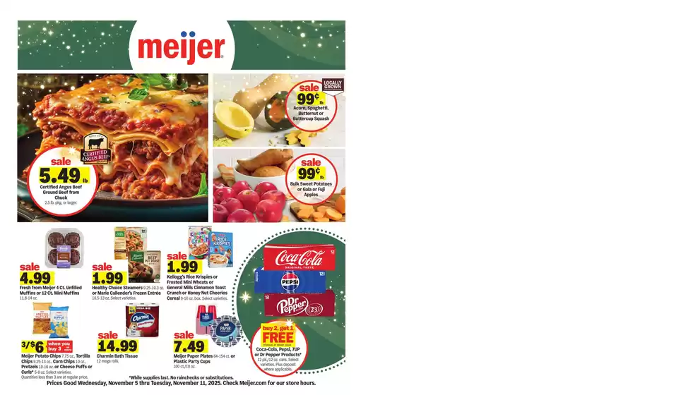 Meijer catalogue in Poinciana FL | Exclusive deals and bargains | 2025-11-05T00:00:00.000Z - 2025-11-11T00:00:00.000Z