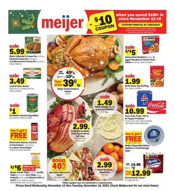 Meijer catalogue in Mechanicville NY | Special offers for you | 2025-11-12T00:00:00.000Z - 2025-11-18T00:00:00.000Z
