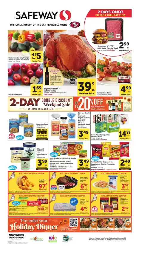 Attractive special offers for everyone